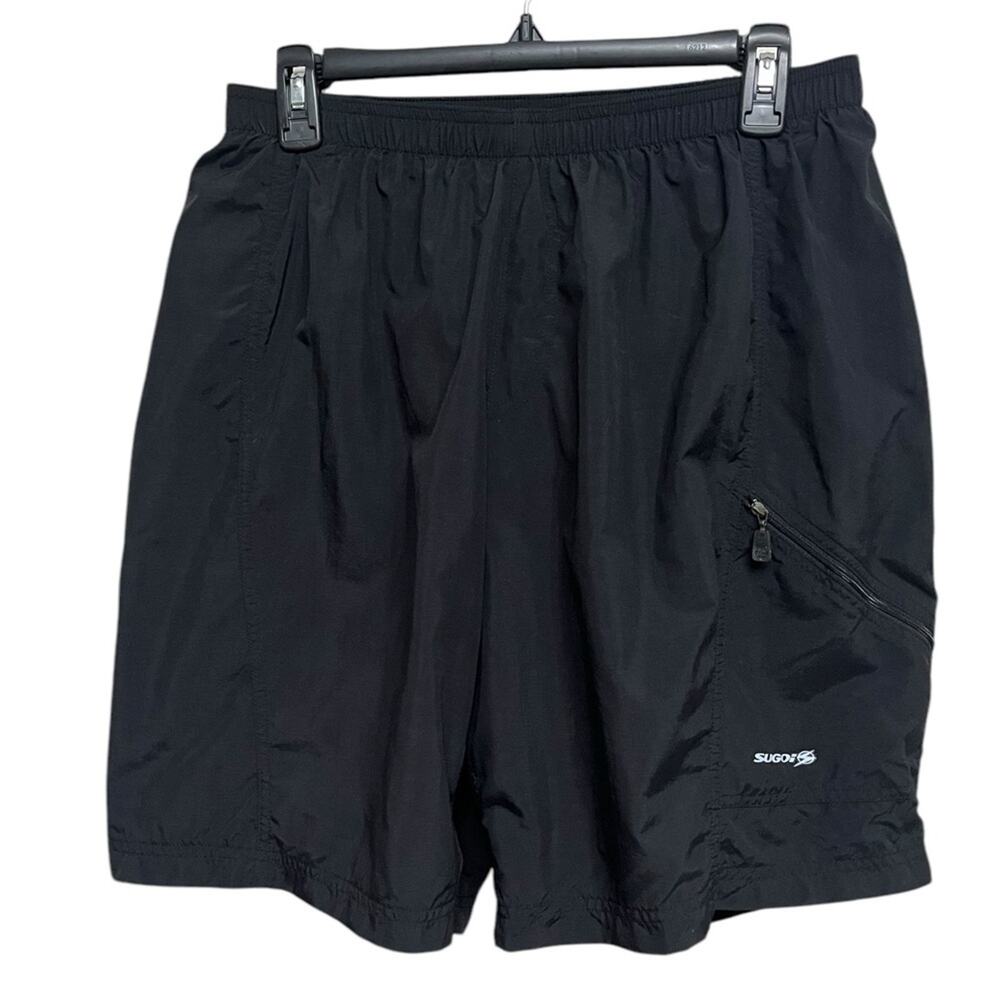 SUGOI Black Loose Padded Cycling Biking Shorts Women's Size Large